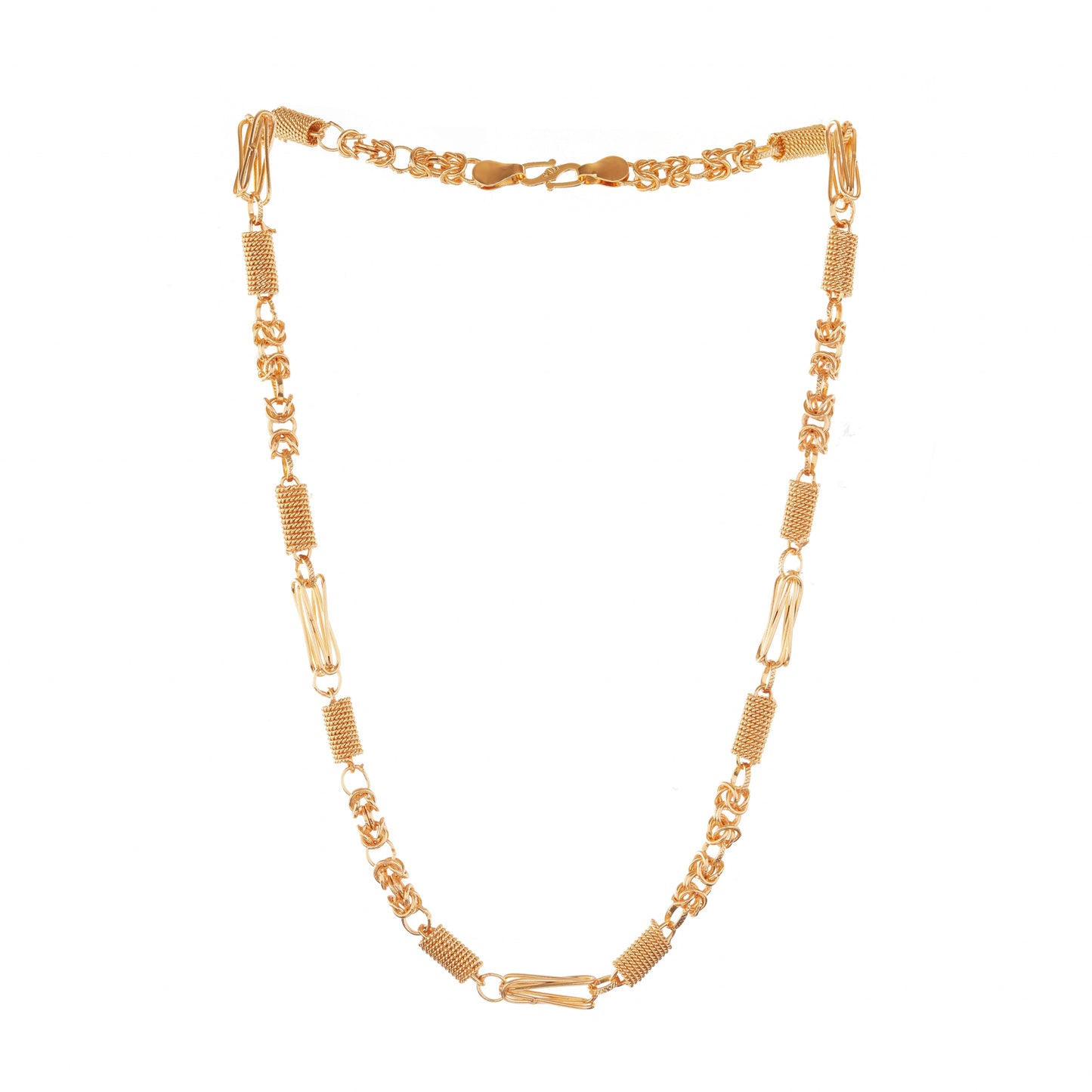 024 1Gm Gold Plated Chain for Men and Boys