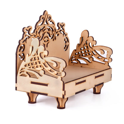 Wooden Temple for Home & Office, Light Weight Puja Mandir